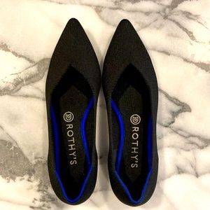 Rothy’s black size 9 “the point.” Preowned, excellent condition. Free shipping!